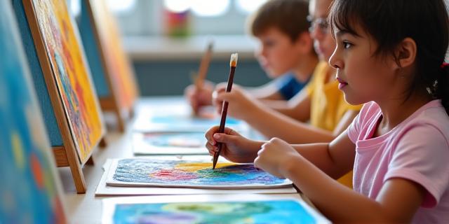 Clases de pintura para jóvenes