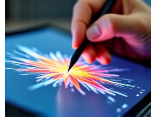 Ilustración digital con tableta