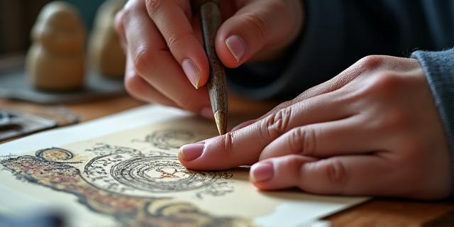 Técnicas artísticas tradicionales y contemporáneas